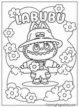 Dibujos Para Colorear De Labubu PDF JPG PNG Imprimibles Gratis Y  sketch template