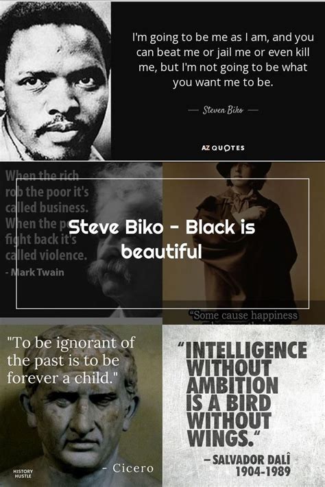 Steve Biko - Black is beautiful in 2020 | Steve biko, Historical quotes, Black is beautiful