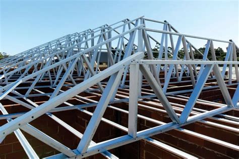 Light Steel Truss Frame Type Steel Beam For Warehouse/stadium/garage ...