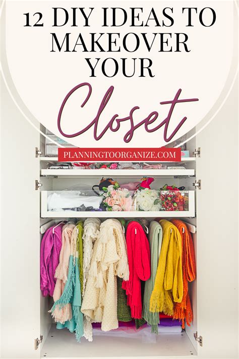 DIY Closet Makeover Ideas