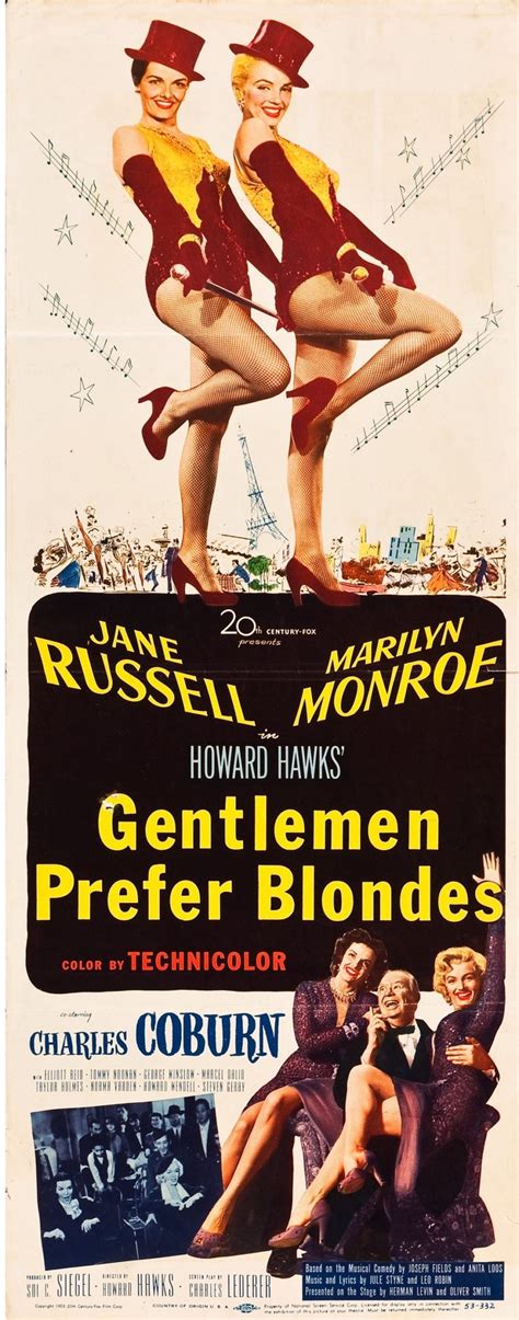 Gentlemen Prefer Blondes - Limelight Movie Art