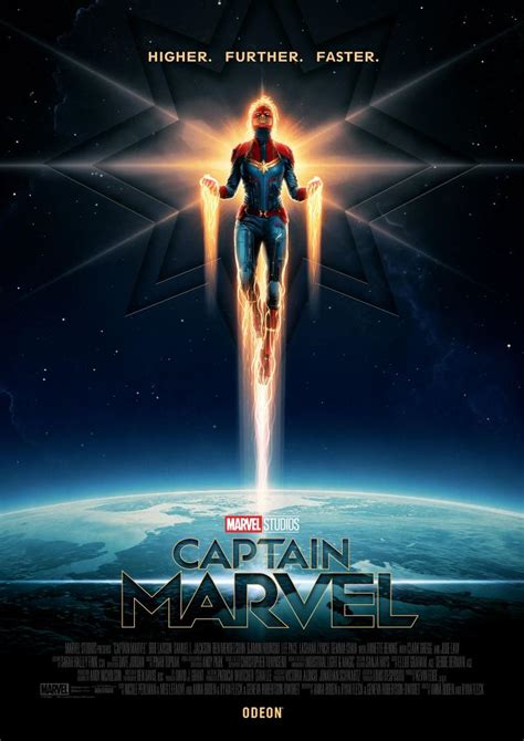 Higher. Further. Faster. CAPTAIN MARVEL Posters!