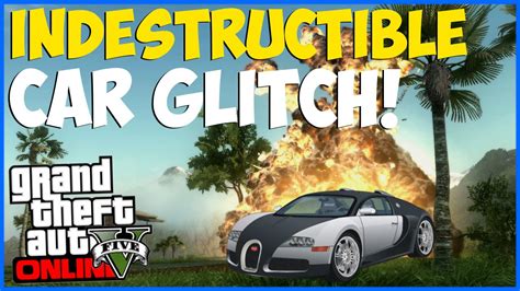 GTA 5 Glitches: NEW "Indestructible Car Glitch" Online! Armored Car ...