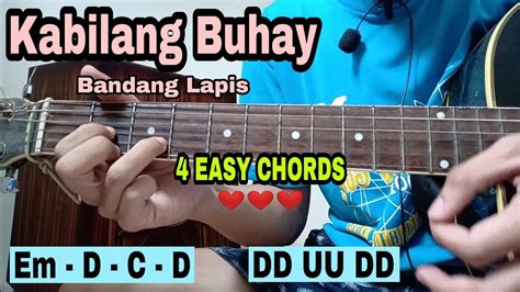 Kabilang Buhay Guitar Tutorial - Bandang Lapis (4 Basic Chords | SUPER ...