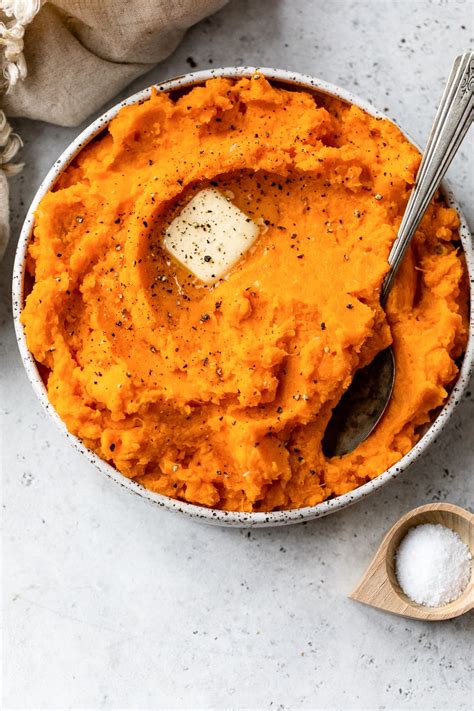 Mashed Sweet Potatoes | Savory & Healthy Sweet Potatoes