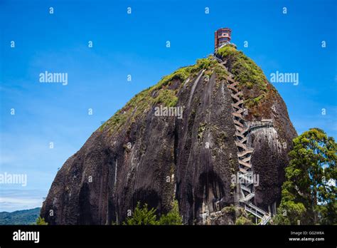 Rock mountain at Guatape, Colombia (El Peñol Stock Photo - Alamy