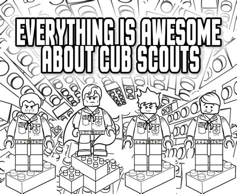 Akela's Council Cub Scout Leader Training: Everything is Awesome about Cub Scouts - Lego ...