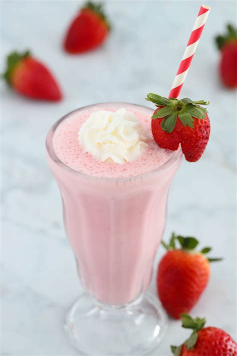 Homemade Strawberry Milkshake | Recipe in 2023 | Homemade milkshake recipe, Homemade milkshake ...