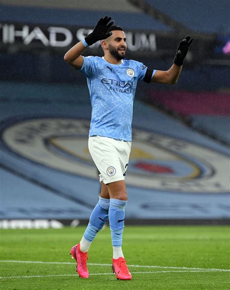 Riyad Mahrez was confident goals would flow for Manchester City ...