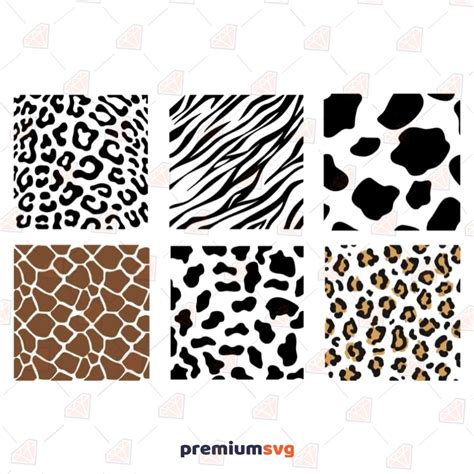 Leopard Print SVG Bundle | Animal Print SVG | PremiumSVG