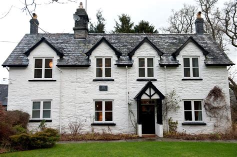 A Stone Farmhouse With Cottages in the Welsh Countryside (Published ...