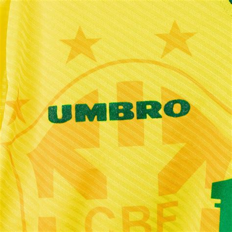 1995 1996 Brazil Umbria Romario 11 home jersey