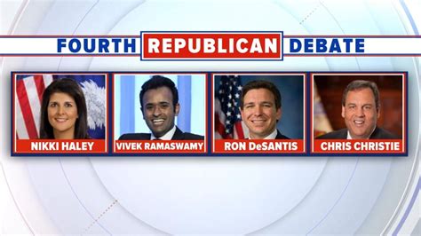 Video 4 Republican presidential candidates set to face off in 4th primary debate - ABC News