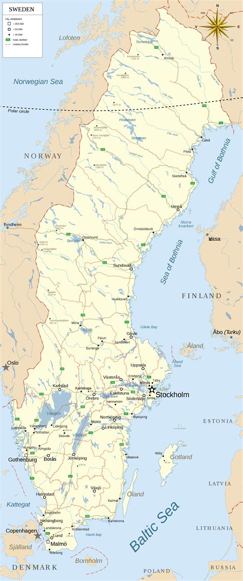 Sweden Map