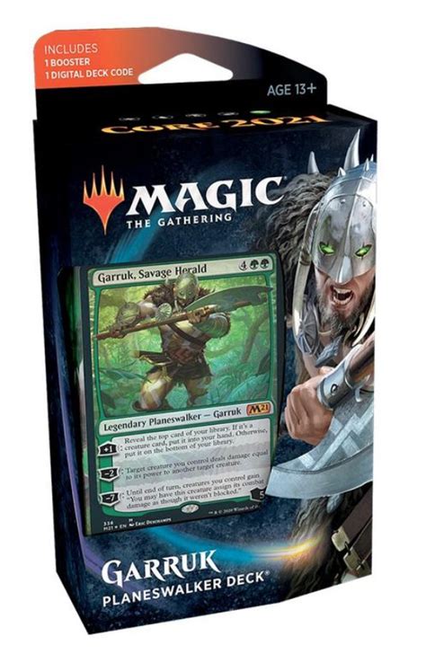 Magic the Gathering Planeswalker Decks Core 2021 – Mythicos