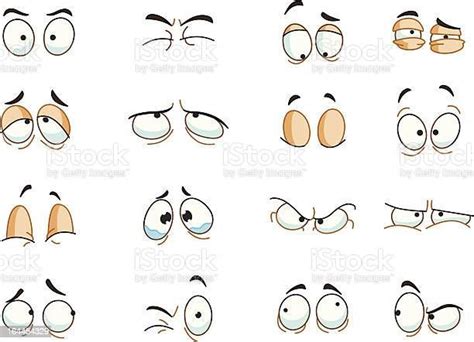 Eyes expressions set | Eye expressions, Free vector graphics, Eye ...