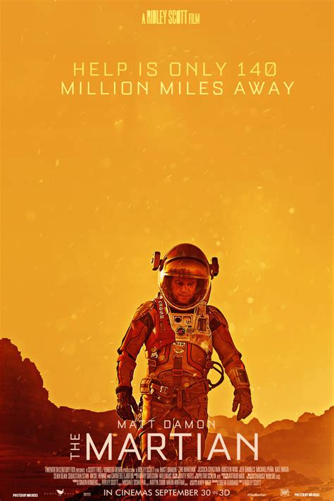 The Martian - Poster (2015) by MrDeks on DeviantArt