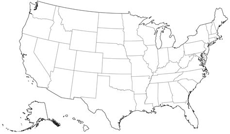 Draw United States Map_ | United States Map - Europe Map