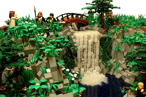 MOC Dalheim medieval village landscape 022 | Cool lego creations, Lego ...