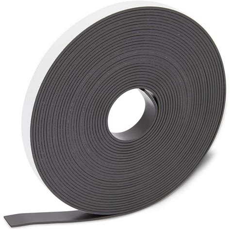 Adhesive Magnetic Tape Roll Magnet Strip, 0.5 inch x 25 feet - Walmart.com - Walmart.com