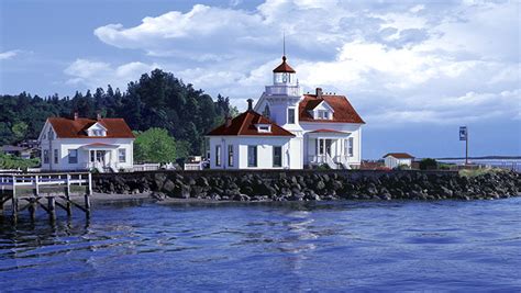 Mukilteo Lighthouse Puget Sound Washington Scenic Photo for sale