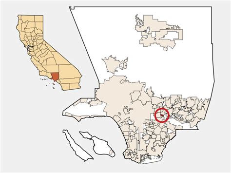 South San Gabriel, CA - Geographic Facts & Maps - MapSof.net