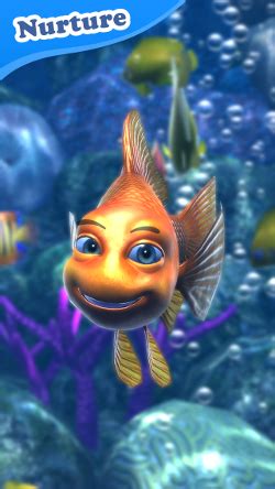 TouchyFish - 3D fish pet and world game for you phone and tablet