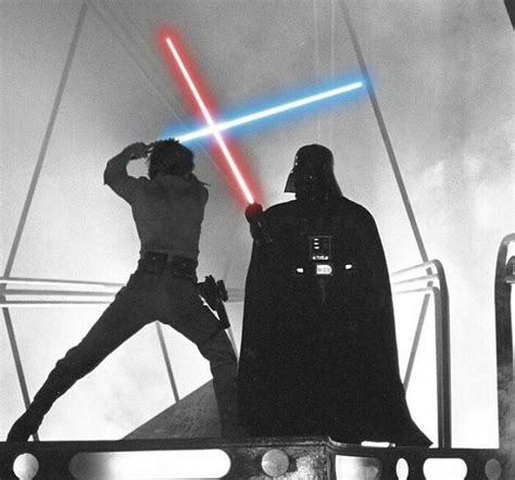 Luke Skywalker duel with Darth Vader in the empire strikes back | Star wars luke skywalker, Star ...