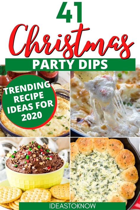 41 Best Christmas Party Dips | Christmas party dips, Party food ...