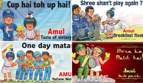 Iconic ads of Amul girl