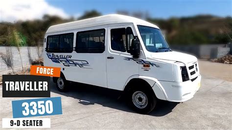 New Force Traveller 9 Seater | 2022 Force Traveller 3350 Bs6 9+d Seater ...