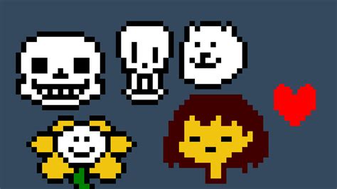 Pixilart - Undertale pixel art by Bitz10