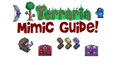 Terraria Mimic Guide! (Farm, Drops/Items, Statue, Keys & Fight) - YouTube