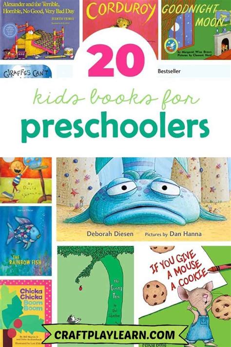 Best Books For Preschoolers - Craft Play Learn