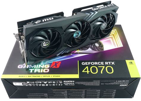 MSI GeForce RTX 4070 Gaming X Trio 12 GB in review - more efficient, cooler and faster than the ...