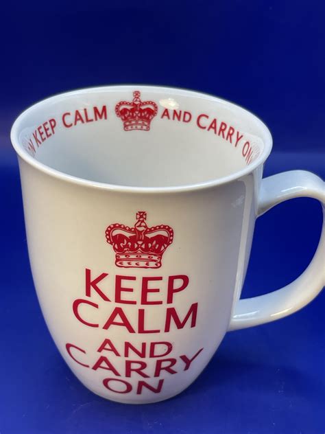 Keep Calm and Carry On Mug - CupofMood