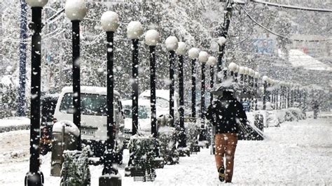 Kashmir under freeze amid forecast for 'widespread' snowfall from today ...