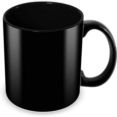 Customized Black Coffee Mug / Black Mug / Best Black Glossy Mugs/Matte Finish Mugs at Rs 50 ...