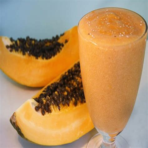 Papaya Milkshake Recipe | Papaya Smoothie | HungryForever