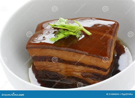 Chinese Braised Pork Belly, Dongpo Pork Stock Photo | CartoonDealer.com ...