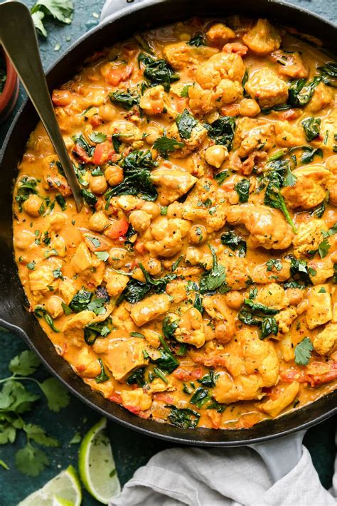 Chicken and Chickpea Curry - The Real Food Dietitians