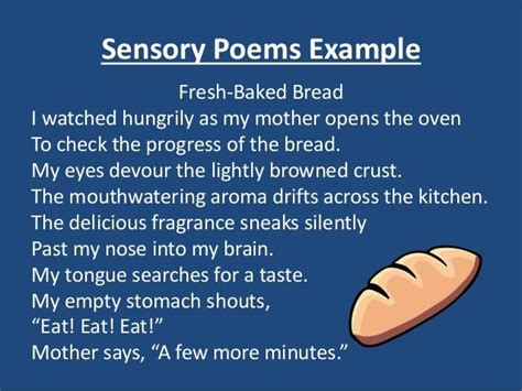 Poems With Sensory Details