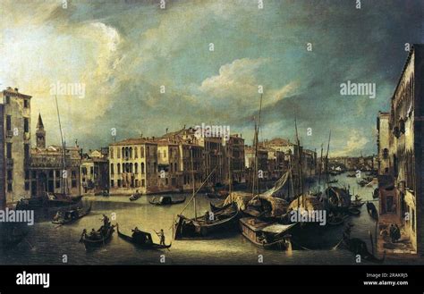 Grand Canal Looking Northeast from near the Palazzo Corner Spinelli to ...