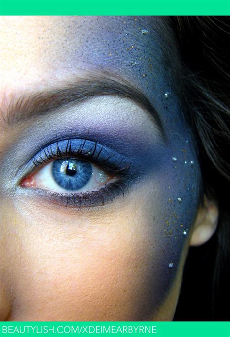 Galaxy Inspired Makeup | Eimear B.'s (xDEimearByrne) Photo | Beautylish