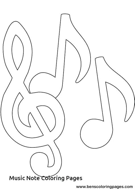 Treble Clef Coloring Page at GetDrawings | Free download