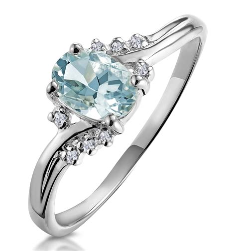 Aquamarine Rings | TheDiamondStore.co.uk™