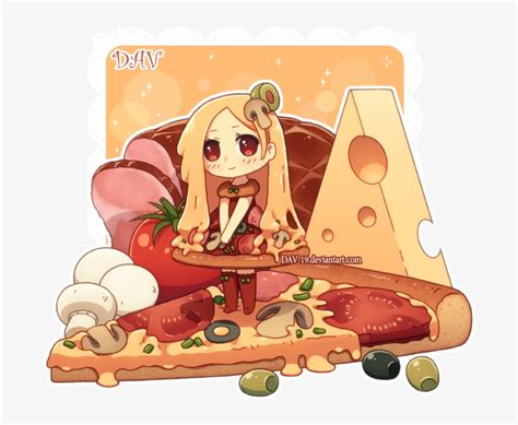 Pizza By Dav - Pizza Anime Girl Transparent PNG - 700x611 - Free Download on NicePNG