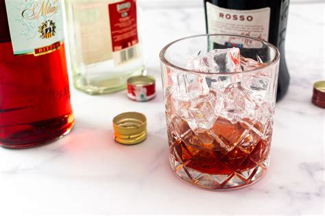 The Famous Negroni Cocktail Recipe