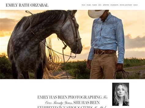 Emily Rath Orzabal | Creative Website — Week of the Website | Web Design for Creatives