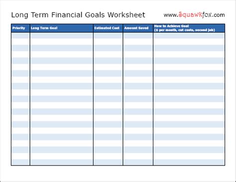 Money Goals: How To Set Financial Goals That Slay | Goals worksheet, Financial goals, Financial ...